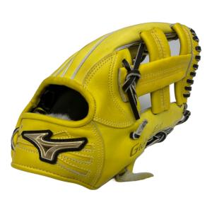 MIZUNO (ミズノ) 硬式グローブ SIZE 28cm イエロー グローバルエリート HSelection03 内野用 1AJGH26423