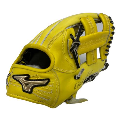 MIZUNO (ミズノ) 硬式グローブ SIZE 28cm イエロー グローバルエリート HSelection03 内野用 1AJGH26423