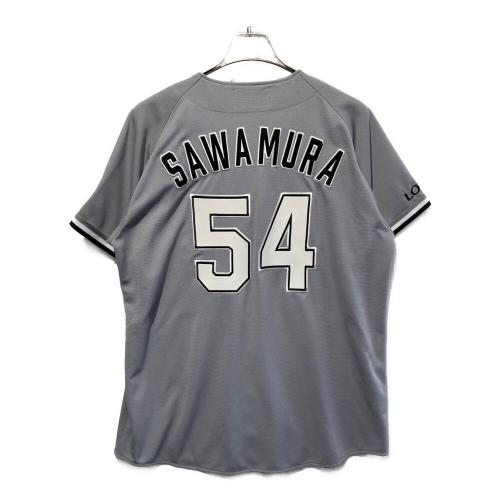 千葉ロッテマリーンズ (チバロッテマリーンズ) 応援グッズ Lサイズ グレー CLM2023年ユニフォーム MIZUNO ユニフォーム 澤村 拓一【54】 12JRMM6805