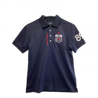 PEARLY GATES (パーリーゲイツ) ゴルフウェア(トップス)　ドライマスター半袖ポロシャツ メンズ SIZE L ネイビー ポロシャツ 053-2260791