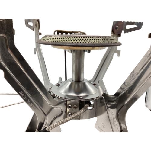 Snow peak (スノーピーク) シングルガスバーナー ギガパワーLIストーブ剛炎 PSLPGマーク有 GS-1000 2014年製 使用燃料【OD缶】