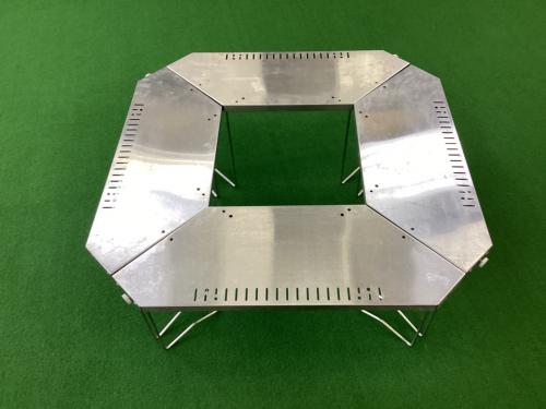 Snow peak (スノーピーク) 囲炉裏テーブル シルバー ST-050 ジカロテーブル