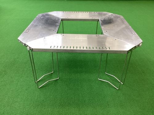 Snow peak (スノーピーク) 囲炉裏テーブル シルバー ST-050 ジカロテーブル