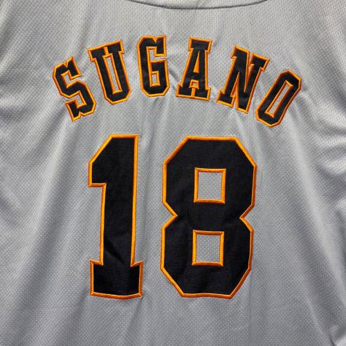 読売ジャイアンツ (ヨミウリジャイアンツ) 応援グッズ XLサイズ グレー ユニフォーム 菅野智之【18】 レプリカ