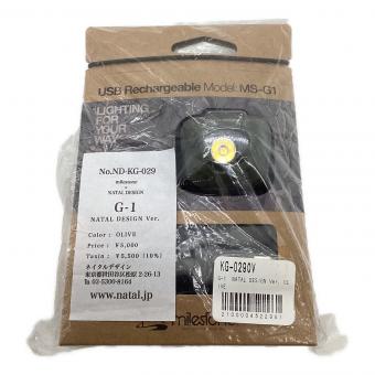 NATAL DESIGN (ネイタルデザイン) ヘッドライト G-1 NATAL DESIGN Ver. milestone KG-029