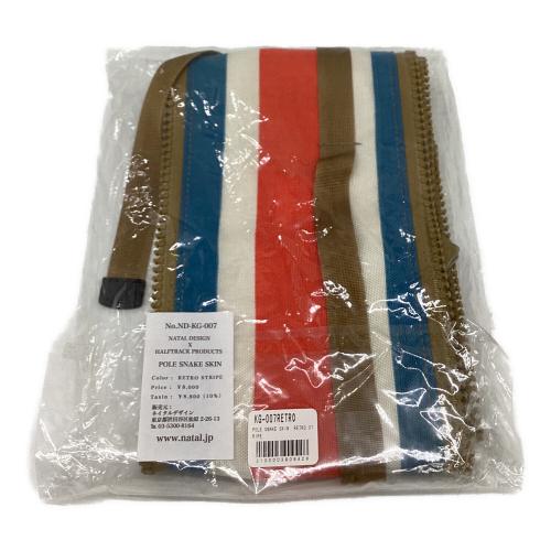 NATAL DESIGN (ネイタルデザイン) 収納ケース ポールスネークスキン レトロストライプ HALF TRACK PRODUCTS