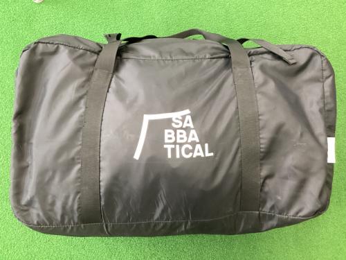 SABBATICAL (サバティカル) ツールームテント ＠ ギリア 約520×300×170(h)cm 2～4人用