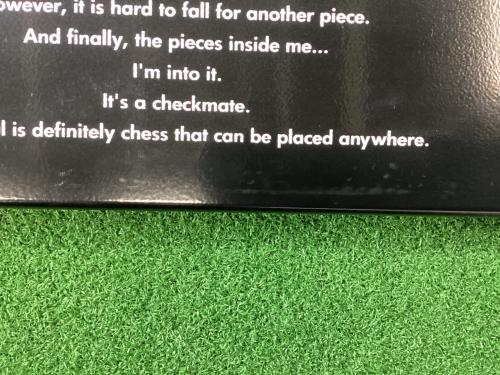 BRUNT (ブラント) ファニチャーアクセサリー SIZE L ブラック チェックメイトL