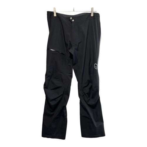 norrona (ノローナ) トレッキングボトム(ロング) メンズ SIZE M ブラック Falketind dri Pants 1886-25 フォルケティンドライ1パンツ