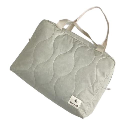 Snow peak (スノーピーク) レジャーシート 約200×140cm ピクニックラグ アイボリー TM-381