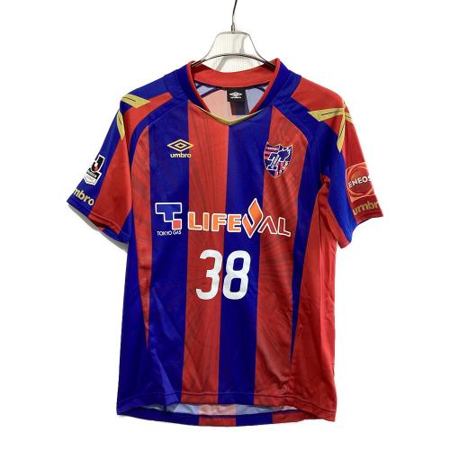 FC東京 (エフシートウキョウ) サッカーユニフォーム MLサイズ ブルー×レッド 東 慶悟【38】2016年ホームレプリカユニフォーム UMBRO UDS6619H