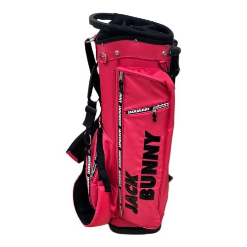 JACK BUNNY (ジャックバニー) キャディバッグ ショッキングピンク ＠ スタンド式 5口