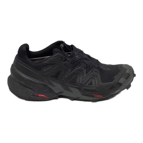 SALOMON (サロモン) トレッキングシューズ メンズ SIZE 28.5cm ブラック 417386 SPEEDCROSS 6 GTX ローカット GORE-TEX