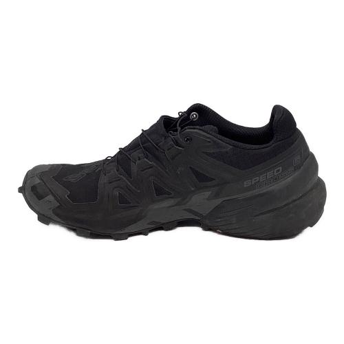 SALOMON (サロモン) トレッキングシューズ メンズ SIZE 28.5cm ブラック 417386 SPEEDCROSS 6 GTX ローカット GORE-TEX