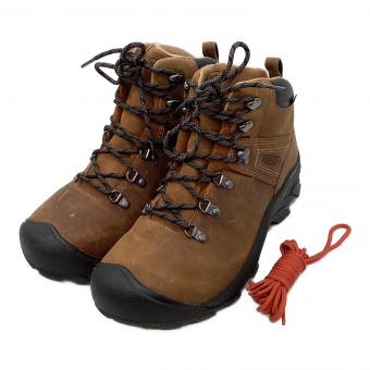 KEEN (キーン) トレッキングシューズ メンズ SIZE 27.5cm ブラウン 1002435 ピレニーズ ハイカット(ソフトソール)