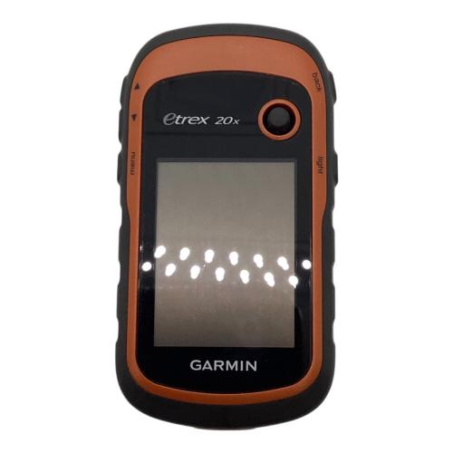 GARMIN (ガーミン) 登山雑貨 ブラック×オレンジ ※通電確認済み 単三電池×2本使用 eTrex 20x
