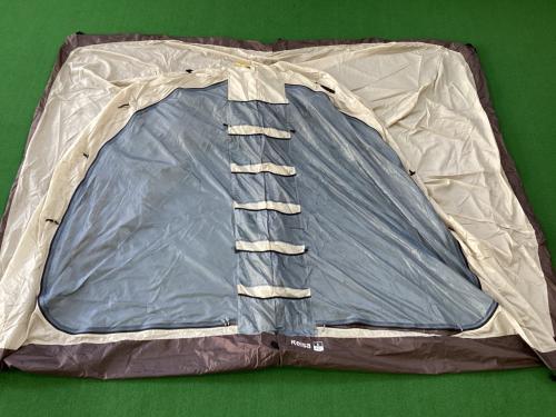 Nordisk (ノルディスク) ツールームテント 片側インナーホツレ・フライヨゴレ有 レイサ6 約645×295×210㎝ 4～6人用 程度AB 程度B