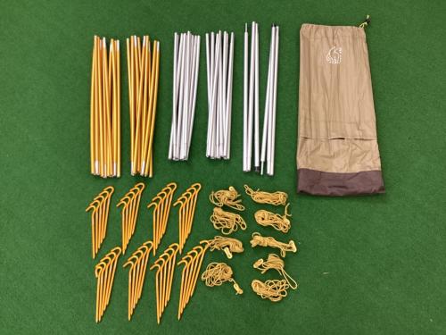 Nordisk (ノルディスク) ツールームテント 片側インナーホツレ・フライヨゴレ有 レイサ6 約645×295×210㎝ 4～6人用 程度AB 程度B