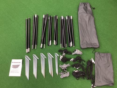 TOKYO CRAFTS (トウキョウクラフト) テント ヨゴレ有/E TC-051 モントープ 約W300xD410xH195cm 1～2人用 程度B 程度B スカートあり