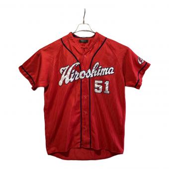 広島東洋カープ (ヒロシマトウヨウカープ) 応援グッズ Lサイズ レッド ハイクオリティービジターユニフォーム ユニフォーム 小園海斗【51】 DOR-H5009