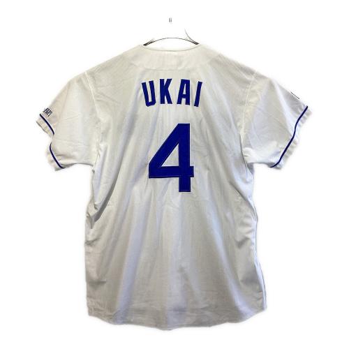 中日ドラゴンズ (チュウニチドラゴンズ) 応援グッズ SIZE O ホワイト ユニフォーム 鵜飼航丞【4】