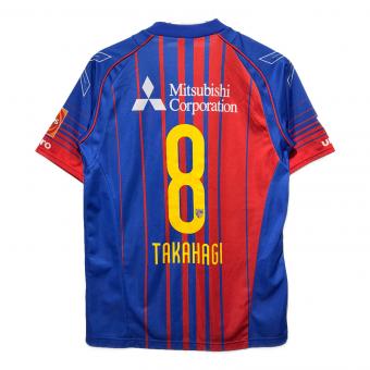 FC東京 (エフシートウキョウ) サッカーユニフォーム MLサイズ ブルー×レッド 髙萩 洋次郎【8】 2017ホーム UMBRO