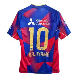 FC東京 (エフシートウキョウ) サッカーユニフォーム MLサイズ ブルー×レッド 2018 ユニフォーム ホーム 半袖 レプリカ 20周年 梶山陽平【10】引退年 ＠ UMBRO UDS6819H