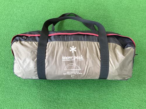 Snow peak (スノーピーク) ソロテント インナー内ヨゴレ・グランドシートヨゴレ有 ＠/E SD-651 65周年記念トレイルトリッパー Pro.1 300×230×125(h)cm 1人用 程度B 程度B