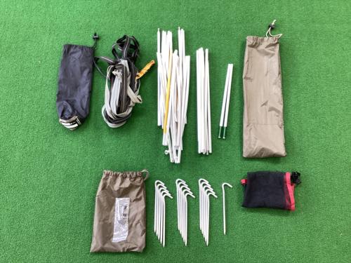 Snow peak (スノーピーク) ソロテント インナー内ヨゴレ・グランドシートヨゴレ有 ＠/E SD-651 65周年記念トレイルトリッパー Pro.1 300×230×125(h)cm 1人用 程度B 程度B