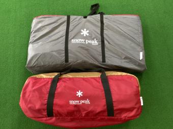 Snow peak (スノーピーク) ドームテント インナーヨゴレ有/2017年製 SDE-001RH アメニティドームM 505×280×150(h)cm 3～4人用 程度B 程度B スカートなし