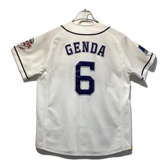 埼玉西武ライオンズ (サイタマセイブライオンズ)Mサイズ ホワイト 2016-17 ホームユニフォーム Majestic 源田壮亮【6】