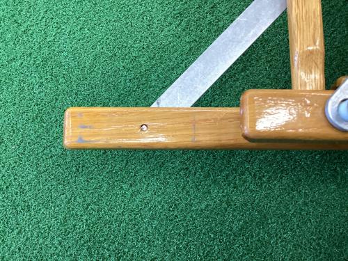 Kermit chair (カーミットチェア) アウトドアチェア バーガンディー 一部スペーサー欠品