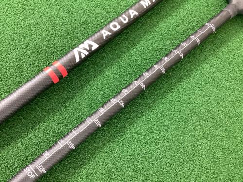 AQUA MARINA (アクアマリーナ) パドル 180～220cm CARBON PRO ブラック×レッド