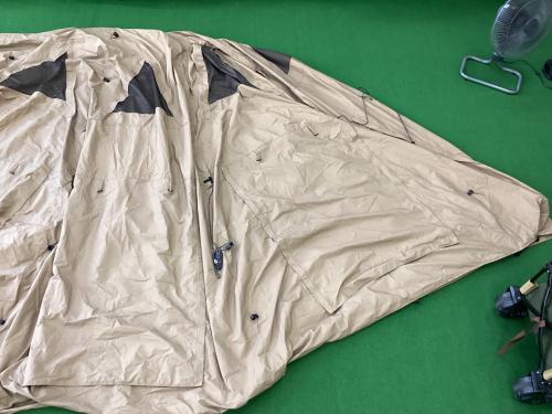 Hilander (ハイランダー) シェルター E＠ HCT-048 オールドベス 約460×230×460cm 4～6人用 程度A 程度B スカートあり TC素材