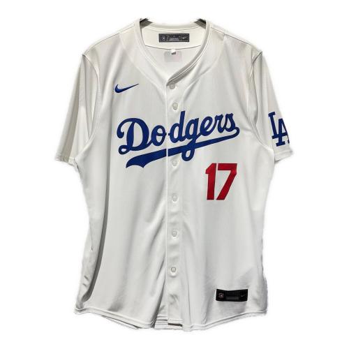 ロサンゼルス・ドジャース 応援グッズ XLサイズ ホワイト リミテッドユニフォーム ユニフォーム 大谷翔平【17】 LM25-LDHO