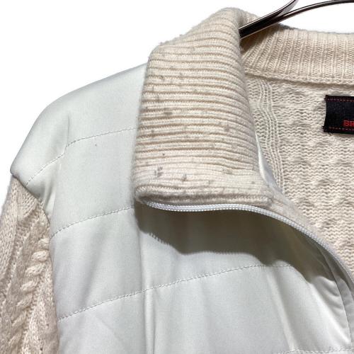 BRIEFING (ブリーフィング) ゴルフウェア(トップス) メンズ SIZE XL ホワイト WINDBLOCK FZ CABLE KNIT アウター BRG183111