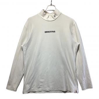 BRIEFING (ブリーフィング) ゴルフウェア(トップス) メンズ SIZE XL ホワイト WARM HIGH NECK SHIRTS モックネック BRG203M28