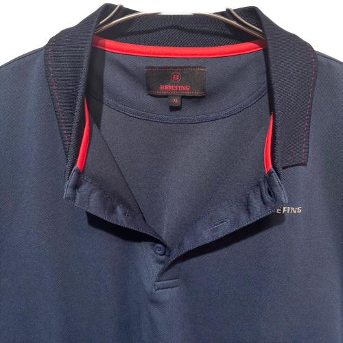 BRIEFING (ブリーフィング) ゴルフウェア(トップス) メンズ SIZE XL ネイビー ＠/E ポロシャツ BRG201M16