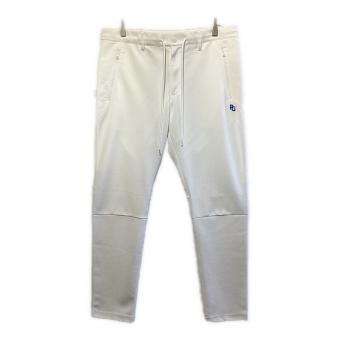 PEARLY GATES (パーリーゲイツ) ゴルフウェア(パンツ) メンズ SIZE XXL ホワイト ダンボール千鳥 イージーパンツ 2023年モデル 053-3131401