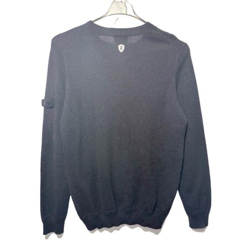 PEARLY GATES (パーリーゲイツ) ゴルフウェア(トップス) メンズ SIZE XXL ブラック カシミヤ100％ セーター 053-2270001