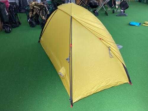 HERITAGE inc (ヘリテイジ) 登山用テント イエロー エマージェンシードーム 約210×100×105(h)cm 1～2人用 程度A 程度A スカートなし