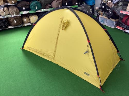 HERITAGE inc (ヘリテイジ) 登山用テント イエロー エマージェンシードーム 約210×100×105(h)cm 1～2人用 程度A 程度A スカートなし