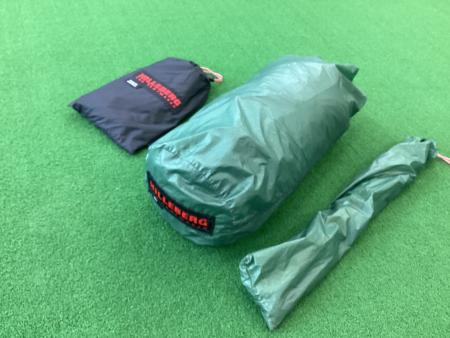 HILLEBERG (ヒルバーグ) 登山用テント ヨゴレ・ポールスリーブ若干劣化