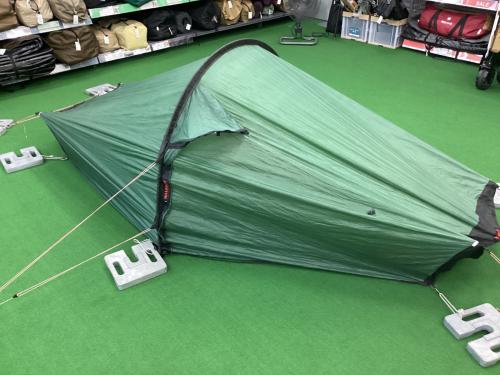 HILLEBERG (ヒルバーグ) 登山用テント ヨゴレ・ポールスリーブ若干劣化有 Akto(アクト) 約220×90×93cm 1人用 程度B 程度B スカートあり