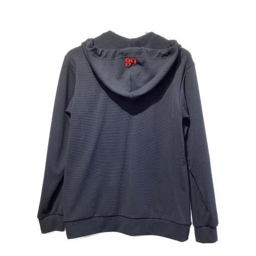 PEARLY GATES (パーリーゲイツ) ゴルフウェア(トップス) メンズ SIZE L ブラック BOXハイパワー フルジップフーディ アウター 053-2162311