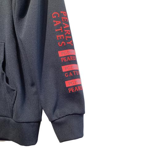 PEARLY GATES (パーリーゲイツ) ゴルフウェア(トップス) メンズ SIZE L ブラック BOXハイパワー フルジップフーディ アウター 053-2162311