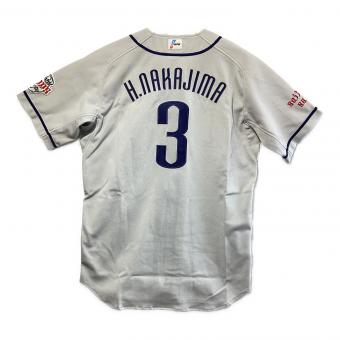 埼玉西武ライオンズ (サイタマセイブライオンズ) 応援グッズ グレー 中島 宏之【3】 NIKE ユニフォーム 2009-2014年ビジターユニフォーム プロ仕様モデル