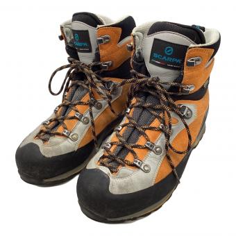 SCARPA (スカルパ) トレッキングシューズ メンズ SIZE 25.5cm オレンジ×ブラック 71040-200 トリオレプロGTX ハイカット(ハードソール) GORE-TEX