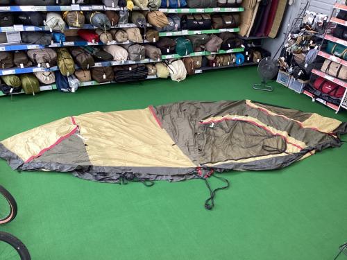 OGAWA (オガワ) ツールームテント 試し張り程度の使用感、スカート若干のヨゴレ有 2770 ポルヴェーラ34 約530×260×185(h)cm 2～4人用 程度A 程度A スカートあり