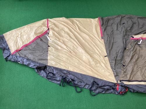 OGAWA (オガワ) ツールームテント 試し張り程度の使用感、スカート若干のヨゴレ有 2770 ポルヴェーラ34 約530×260×185(h)cm 2～4人用 程度A 程度A スカートあり